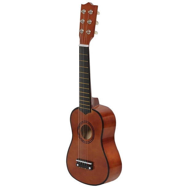 Sonducket Mini 21inch 6 Strings Acoustic Guitar Gift Musical Instrument Accesorios para instrumentos musicales Café 21 pulgadas