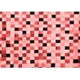 thumbnail image 1 of Ahgly Company Indoor Rectangle Checkered Red Modern Area Rugs, 2' x 3', 1 of 4