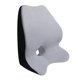 thumbnail image 3 of Almohada de soporte, cojín de asiento, almohadilla para la espalda al conducir, almohada ergonómica para la cintura del coche. gris, 3 of 9
