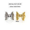 thumbnail image 4 of Butterfly Wings Hollow Ring 316L Stainless Steel Jewelry, 4 of 5