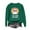 A02_Army Green, variant on Ghost Print Cosplay Sweatshirt for Womens Fleece Thermal Pullover Sweater Blouses Loose Fit Sweater Blouses Comfort Casual Sweater Top