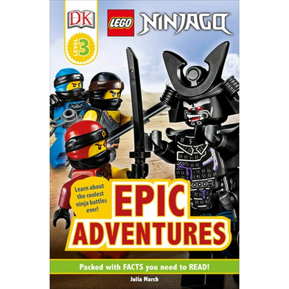 DK Readers Level 3: DK Readers Level 3: LEGO NINJAGO: Epic Adventures (Paperback)