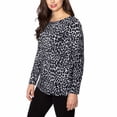 thumbnail image 2 of Mario Serrani Ladies' Tunic (Gray Leopard, X-Large), 2 of 3