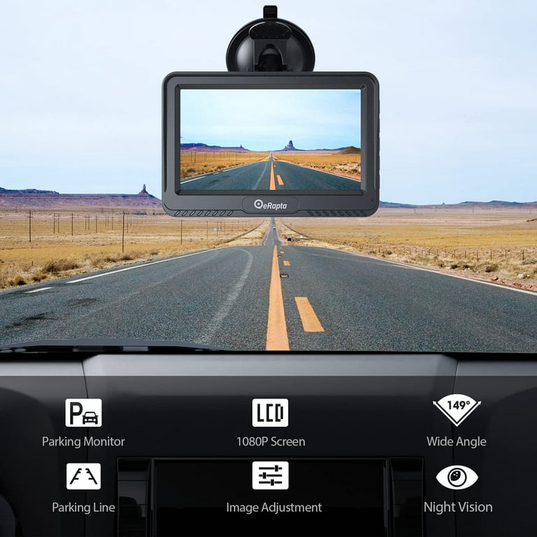 Upgraded Battery Wireless Backup Camera System Kit – eRapta is a company  focused on car camera products