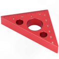 thumbnail image 4 of Thicken Aluminum Alloy Triangular Ruler for DIY Woodworking Measurement Tool Height Gauge, 4 of 5