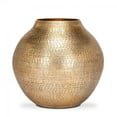 thumbnail image 1 of Ensemble de 2 Vases Martelés Couleur Or, 1 of 1