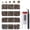 Brown Coffee, variant on Dark Brown Resin Rhinestones for Bedazzling Crafting Crystal Brown Coffee Gems Diamonds 2mm-6mm No-Hotfix Stones Crystals for Nails Face Eyes Makeup Tumblers Bottles Crafts Clothes Shoes Phones