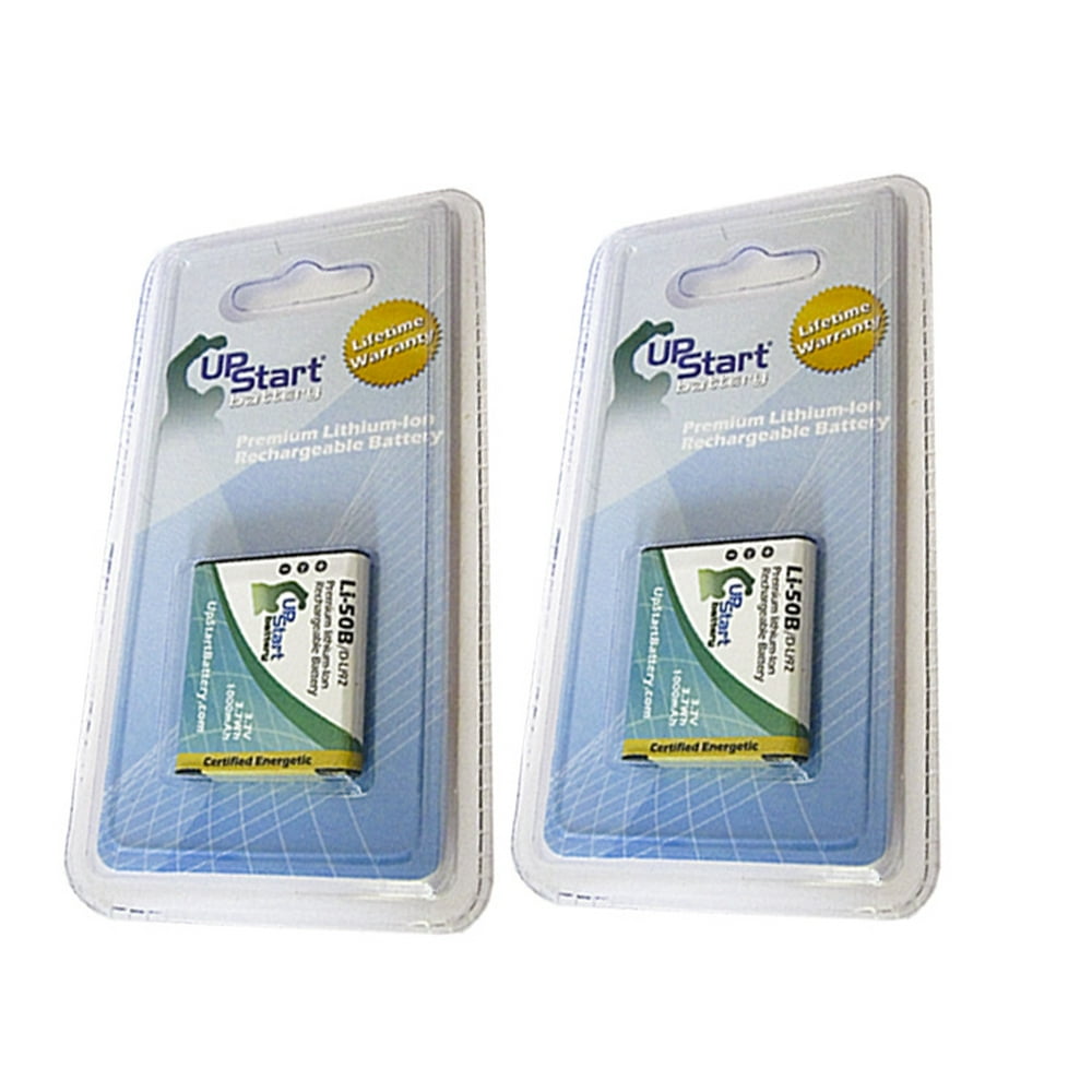 2x Pack Olympus SZ14 Battery Replacement for Olympus LI50B