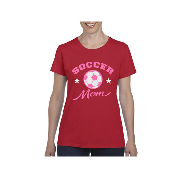 Women's T-Shirt Short Sleeve - Soccer Mom