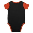 thumbnail image 3 of Newborn & Infant Black/Orange Cincinnati Bengals Home Field Advantage Three-Piece Bodysuit, Bib & Booties Set, 3 of 5