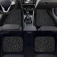 thumbnail image 3 of HUIACONG Black Leopard Car Floor Mats Car Seat Covers All Weather Anti Slip Driver Seat, Car Steering Wheel Cover Passenger Seat and Rear Floor Mats Easy Installation for SUV, Vans,Sedan,Truck, 3 of 8