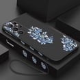 thumbnail image 1 of Funda de silicona con flores para Samsung Galaxy S23, S22, S21, S20 Ultra Plus, S21 FE, S20 FE, Note 20 Ultra, S23Ultra 5G, 1 of 4