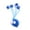 Blue, variant on Kitten Toy Mouse Shape Relieve Boredom Playing Teaser Pet Interactive Plush Toy for Kitty