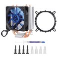 thumbnail image 2 of Ventilateur de Refroidissement d'Ordinateur, Ventilateur de Refroidissement de CPU Ventilateur de Refroidissement de Double Ordinateur Méticuleusement Conçu, 2 of 13