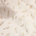 thumbnail image 3 of AIZHIWENG Bronzing Feather Christmas Tree Skirt Decoration, 48in White, 3 of 6