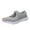 Gray, variant on Missfiona Womens Mary Jane Sneakers Walking Shoes Breathable Granny Flat Work Shoes(8.5, Black)