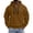 Khaki, variant on Zylanna Men's Hooded Sweatshirts with Pockets, Quarter Zip Soft & Comfy Long Sleeve Solid Color Casual Outdoor Hoodies Tops for Men Khaki