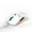 White, variant on Rupoun Wireless Gaming Mouse 3-Mode BT 5.3 2.4G USB-C Colourful LED 800-3600 Movement Speed Rechargeable Optical Mouse for Laptop Computer 5.1 inches / 13 cm Black