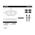 thumbnail image 2 of Centric 104.06000 Posi Quiet Semi Met Pads, 2 of 4
