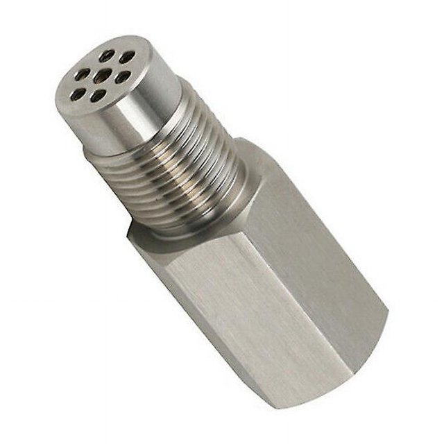 Sensor de oxígeno O2 MACHAO Adaptador espaciador del sensor de oxígeno de acero inoxidable