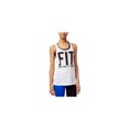thumbnail image 1 of Material Girl Womens Braided Back Tank Top, White, Juniors, Large, 1 of 2