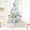 Silver, variant on Homellea Blue Christmas Star Tree Topper, 8.3 x 7.4 Inch Glitter Treetop Ornament, Glitter Five Point Star Topper for Treetop Decorating Festive Display and Indoor Holiday Scene, Decor