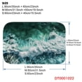 thumbnail image 4 of Beach waves 1022 Non-Slip Memory Foam Bath Rug: Absorbent, Quick-Dry, Machine Washable, Soft & Comfortable - M, 4 of 7