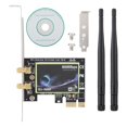 thumbnail image 2 of 2.4G/5G Desktop  Card, LAN Card, PCI-E High Speed Stable Signal Transmission for, 2 of 7