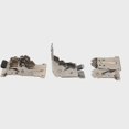 thumbnail image 4 of 2pcs 0-90-180 Degree Self-locking Folding Hinge Table Legs Silver Folding Coffee Table Furniture Hardware Cabinet Hinge, 4 of 5