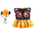 thumbnail image 1 of Disfraz de mariposa para perro, disfraz de Halloween para perro, vestido para cachorro, eventos especiales, accesorios utillería de fotografía divertida, 1 of 5