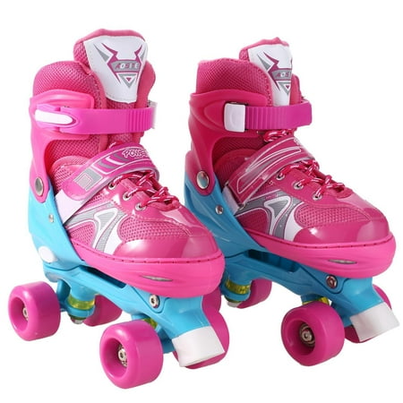 New Indoor Outdoor Roller Children Tracer Adjustable Double Row Skate PP and PVC Wheel