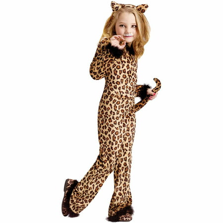 Pretty Leopard Child Halloween Costume