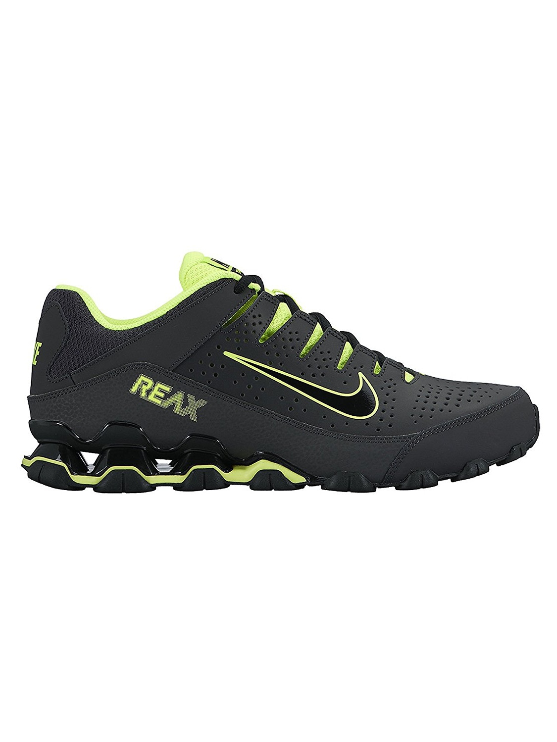 Nike Men's Reax 8 TR, Training, Black/Volt - Walmart.com