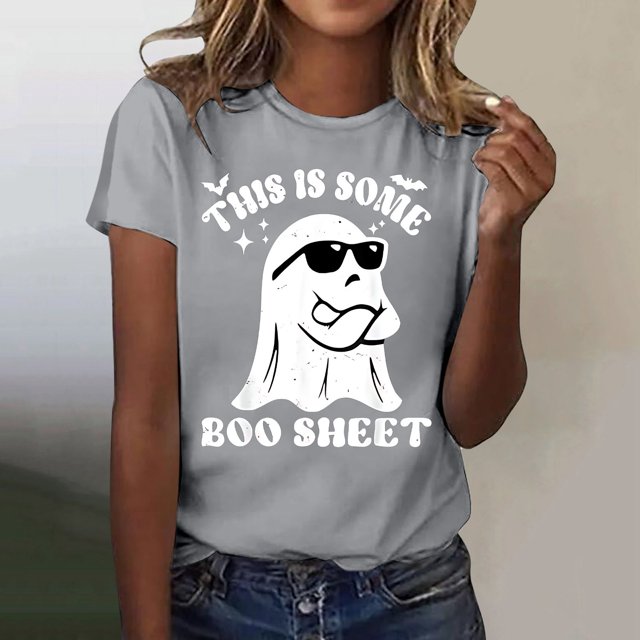 iTNHFP Hauts Grande Taille pour Femmes T-Shirt Décontracté à Manches Courtes Col Rond Confortable et Élégant