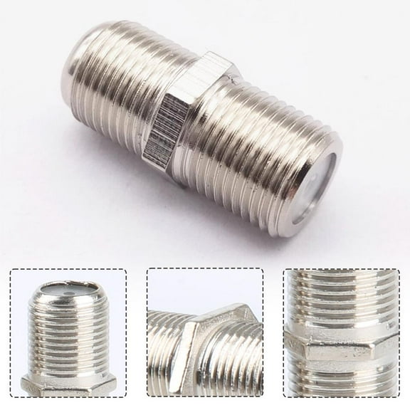 FurNest F-Type Female to Female F81 UHF Coaxial Coupler for TV RG-6 RG-59 75 Ohm C