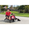 thumbnail image 5 of Crazy Cart by Razor - Black/Red, 24V Electric Drifting Go Kart, up to 12 mph, for Child Ages 9+, 5 of 10