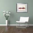 thumbnail image 3 of Trademark Fine Art "Barcelona Spain Skyline" Canvas Art by Michael Tompsett, White Matte, Silver Frame, 3 of 4