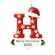 thumbnail image 2 of Adornos de letras para árbol de Navidad | Colgantes con el alfabeto | Set de 26 piezas para decoración navideña DIY | Adornos colgantes de acrílico para el hogar, la oficina y la escuela, 2 of 9