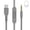 Grey, variant on Replacement Audio Cable USB C to 3.5mm for Beats Solo 4 3 2, Studio 2 3 Pro, Detox Wireless Mixr Executive Pill Headphones Aux Cord with Microphone & Volume for iPhone 17 16 15, Laptop (Black)