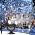 thumbnail image 1 of Proyector navideño con forma de copo de nieve, luces Brightown Outdoor, 1 of 7