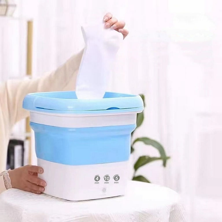  Portable Washing Machine, 8L Mini Washing Machine with 3 Modes  Timing Cleaning, Portable Washer with Soft Spin and Draining for Socks,  Baby Clothes, Towels and Small Items : Appliances