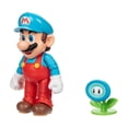 thumbnail image 3 of Super Mario 4 Inch Figure - Ice Mario with Ice Flower, 3 of 5