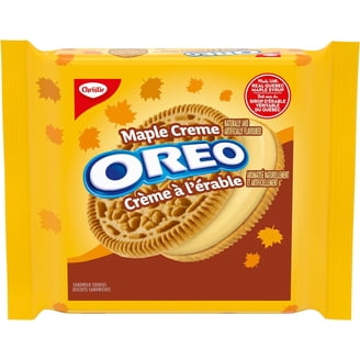 Oreo Cinnamon Bun Sandwich Cookies, Creme Filled, 261g, Imported