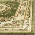 thumbnail image 3 of SAFAVIEH Lyndhurst Katherine Traditional Bordered Area Rug, Sage/Ivory, 8' x 8' Round, 3 of 5