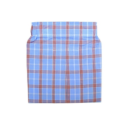 New Brooks Brothers Mens Light Blue Red Plaid Regular Fit Boxers Sz Large L 8052-5