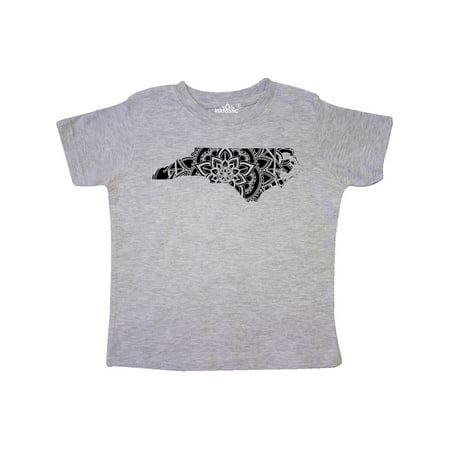 

Inktastic North Carolina Silhouette Mandala Gift Toddler Boy or Toddler Girl T-Shirt