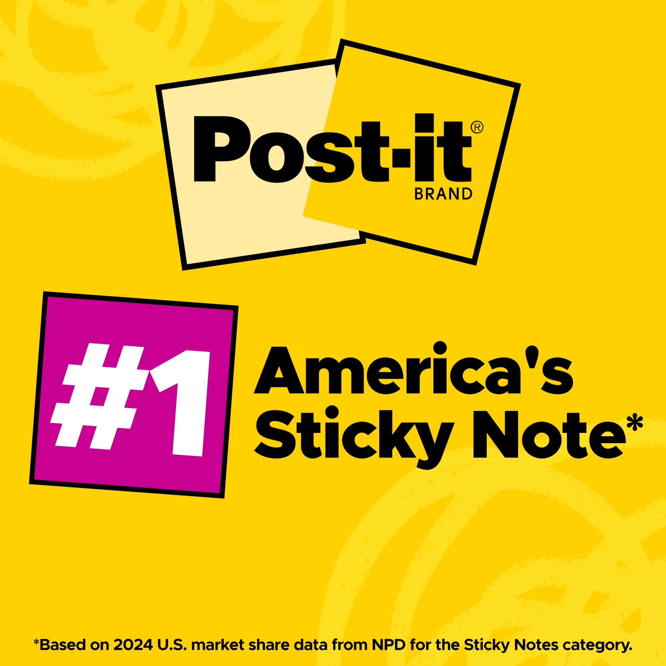 Post-it Sticky Notes Canary Yellow 3x3 16-Pack photo 3