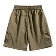 thumbnail image 4 of kaondbfi Women's Hiking Cargo Shorts Lightweight Summer Shorts for Women Athletic Zipper Pockets Trendy Shorts for Women, 4 of 9