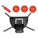 thumbnail image 5 of Trampolín Aro de Baloncesto Marco de Baloncesto Jardín Niños Niñas Trampolín de Exterior Negro 45x35cm, 5 of 7