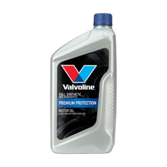 Aceite de motor Valvoline Premium Protection SAE 5W20 100% Sintético para motor a Gasolina, envase de 946 ml